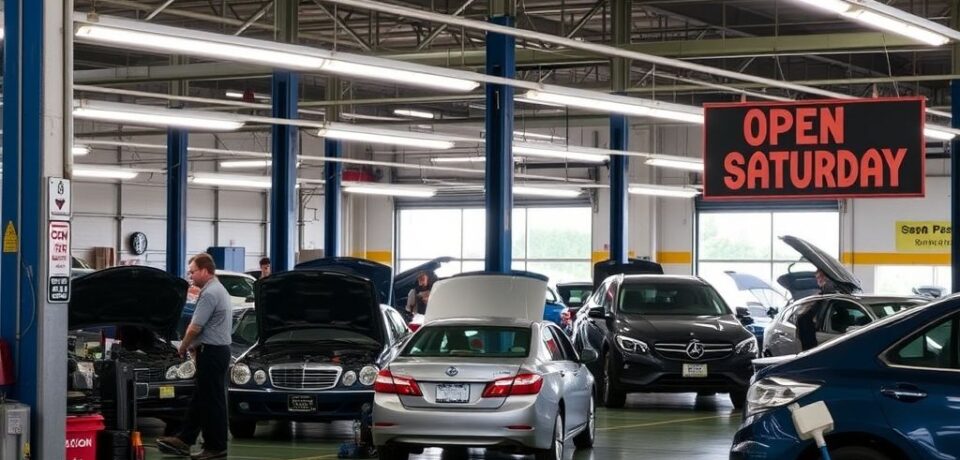 what auto repair shops are open on saturday
