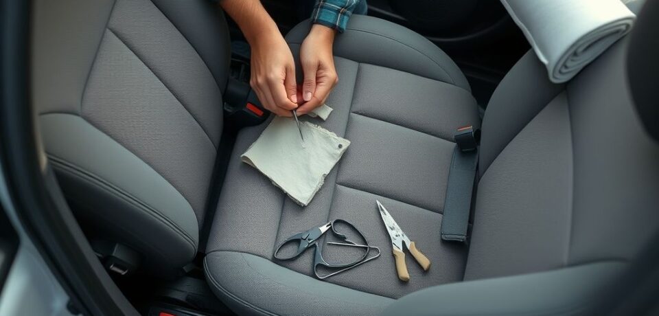 How to Repair Auto Upholstery