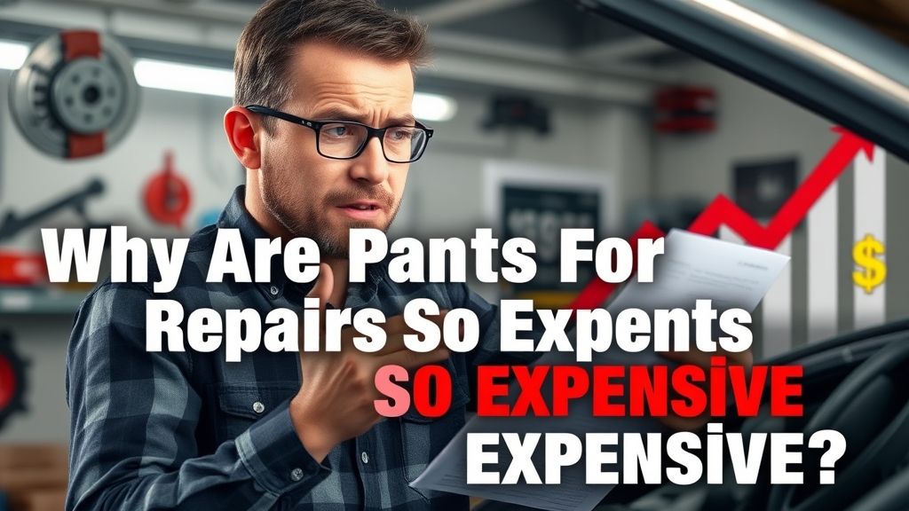 why are parts for car repairs so expensive